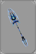 Chaos Lightning Staff - powerful magic weapon for Dark Wizard class