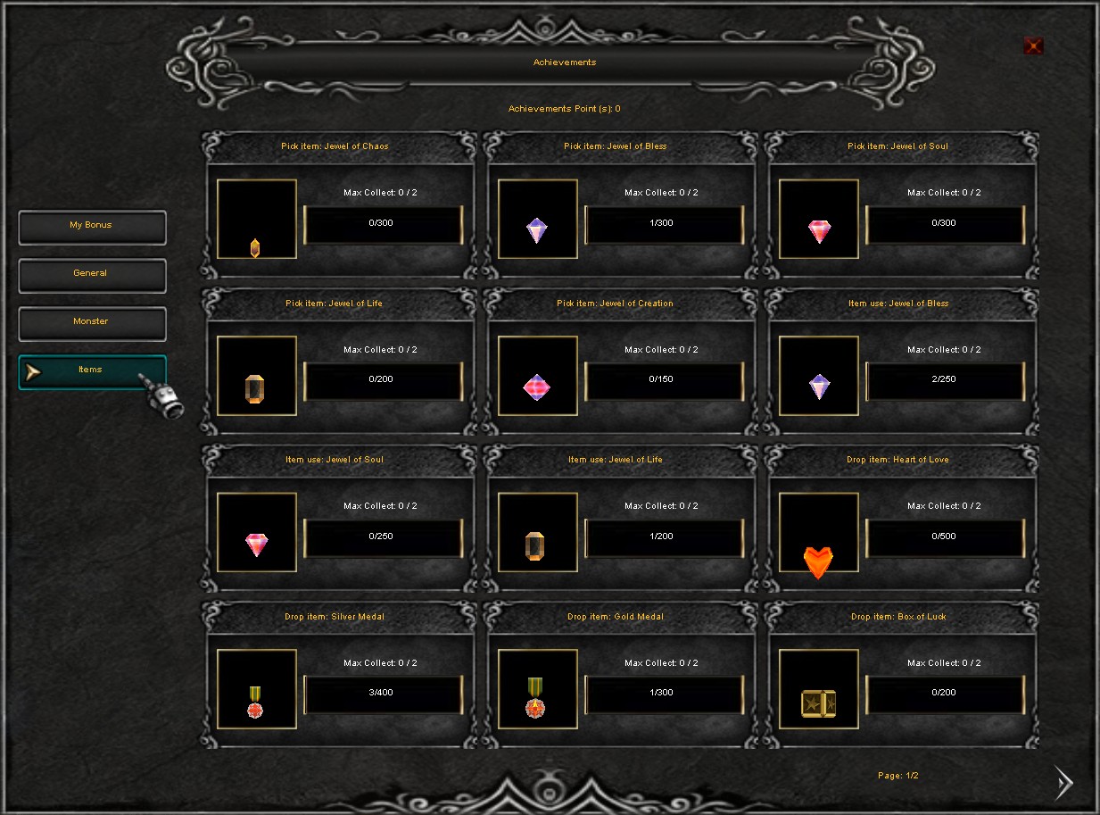 Item Missions